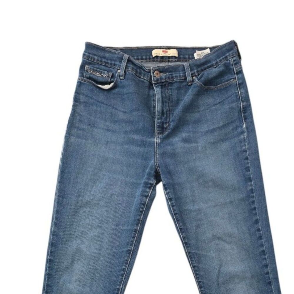 Levi’s 512 Perfectly Slimming Skinny Jeans Women’s 14M Medium Wash Stretch Denim - Picture 2 of 6